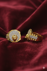Gents Ring Cz Paper