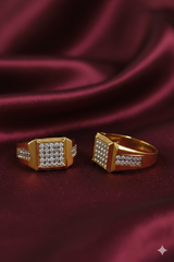 Gents Ring Cz Paper