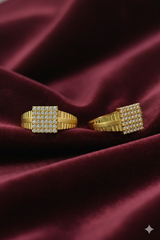 Gents Ring Cz Paper