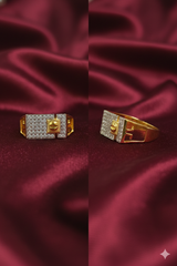 Gents Ring Cz Paper