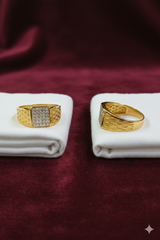 Gents Ring Cz Paper