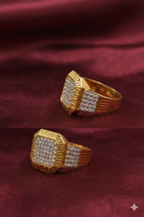 Gents Ring Cz Paper