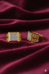 Gents Ring Cz Paper