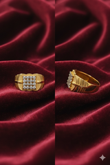 Gents Ring Cz Paper