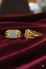 Gents Ring Cz Paper