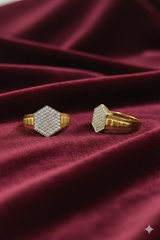 Gents Ring Cz Paper